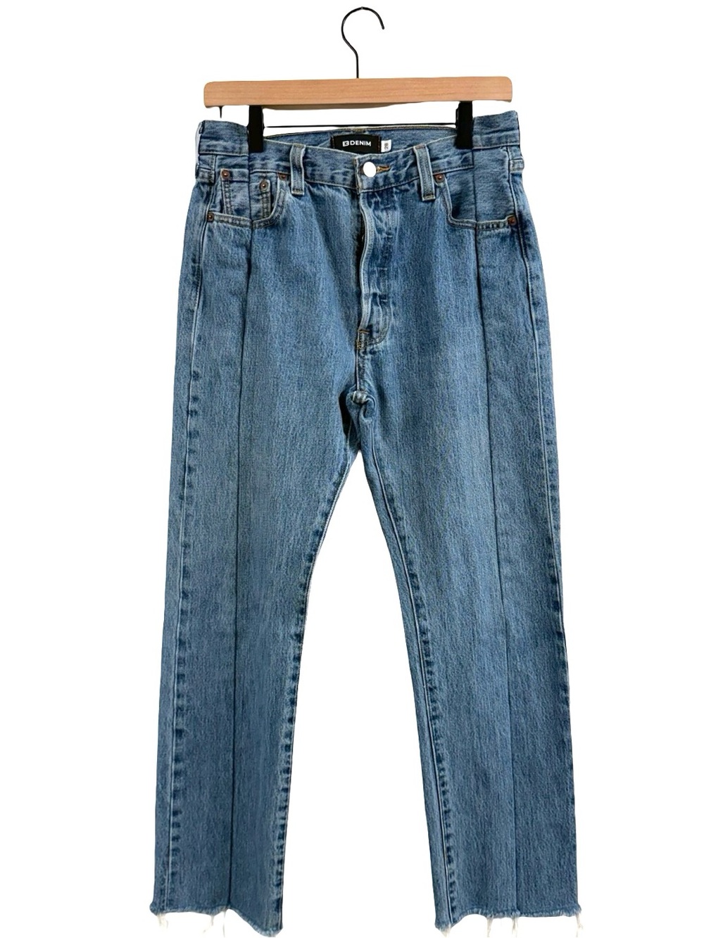 EB Denim custom Levi’s layered women’s jeans Size 28